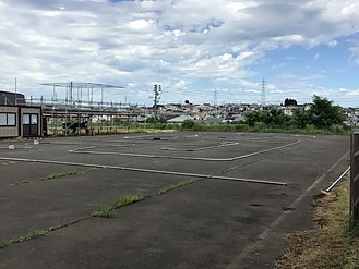屋外サーキットです。